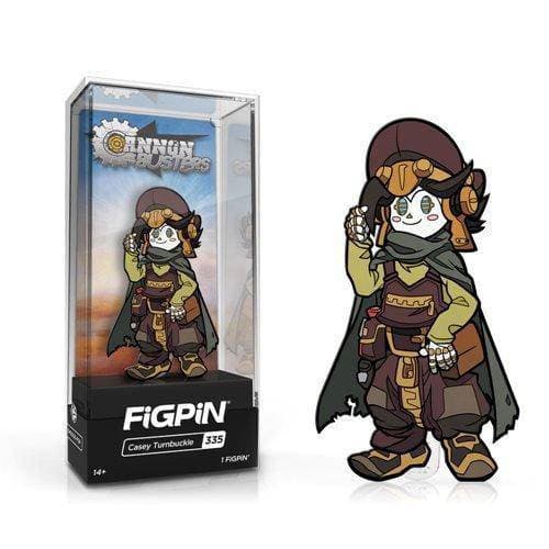 FiGPiN Enamel Pin - Cannon Busters - Select Figure(s) #335 - Casey Turnbuckle Main image