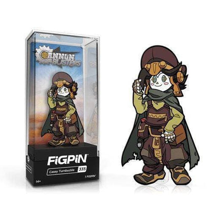 FiGPiN Enamel Pin - Cannon Busters - Select Figure(s) #335 - Casey Turnbuckle