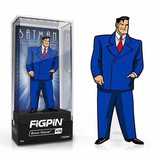 FiGPiN Enamel Pin - DC Batman: The Animated Series - Select Figure(s) #476 - Bruce Wayne Limited Edition