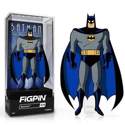 FiGPiN Enamel Pin - DC Batman: The Animated Series - Select Figure(s) #475 - Batman Main image
