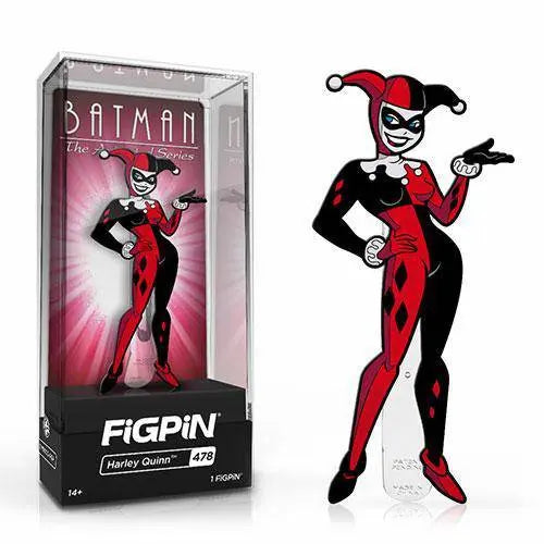 FiGPiN Enamel Pin - DC Batman: The Animated Series - Select Figure(s) #478 - Harley Quinn