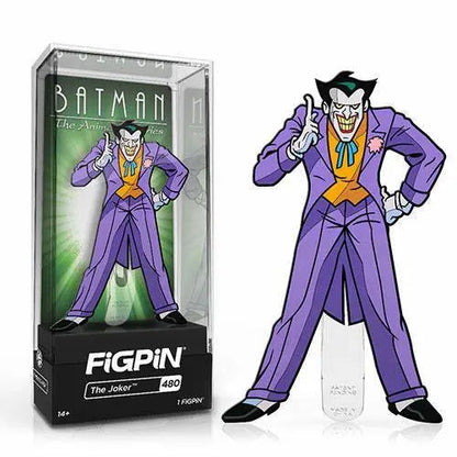 FiGPiN Enamel Pin - DC Batman: The Animated Series - Select Figure(s) #480 - The Joker