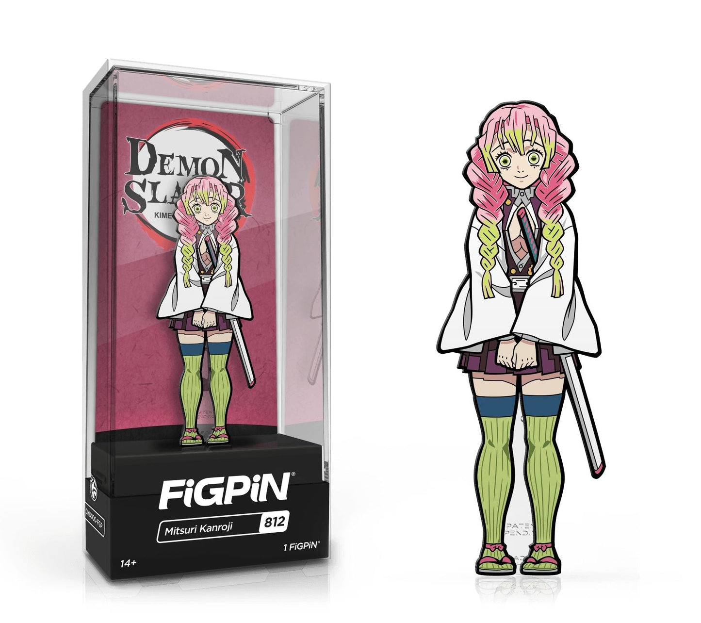 FiGPiN Enamel Pin - Demon Slayer - Select Figure(s) #812 - Mitsuri Kanroji