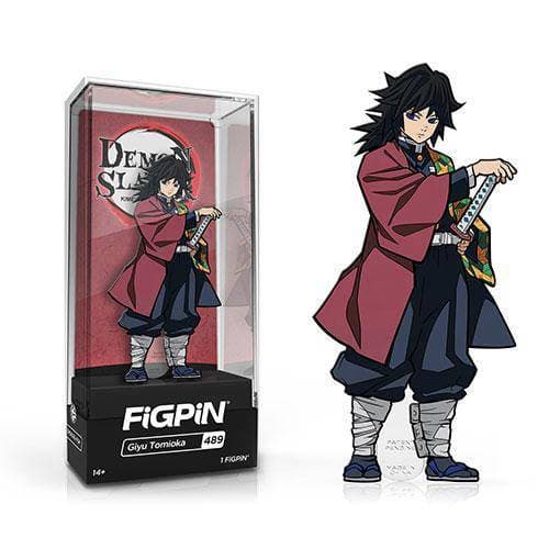 FiGPiN Enamel Pin - Demon Slayer - Select Figure(s) #489 - Giyu Tomioka