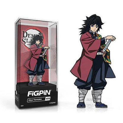 FiGPiN Enamel Pin - Demon Slayer - Select Figure(s) #489 - Giyu Tomioka