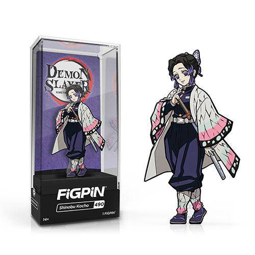 FiGPiN Enamel Pin - Demon Slayer - Select Figure(s) #490 - Shinobu Kocho