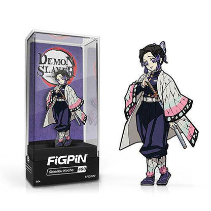 FiGPiN Enamel Pin - Demon Slayer - Select Figure(s) #490 - Shinobu Kocho