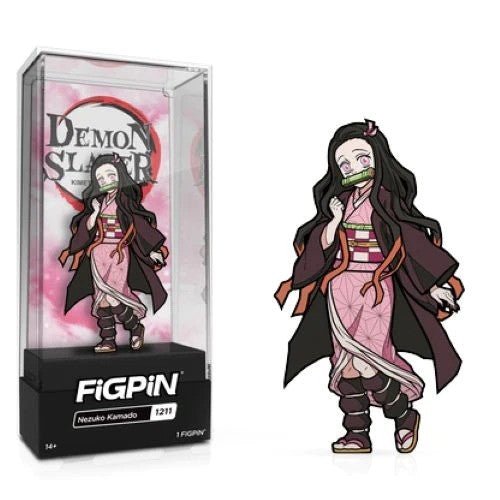FiGPiN Enamel Pin - Demon Slayer - Select Figure(s) #1211 - Nezuko Kamado