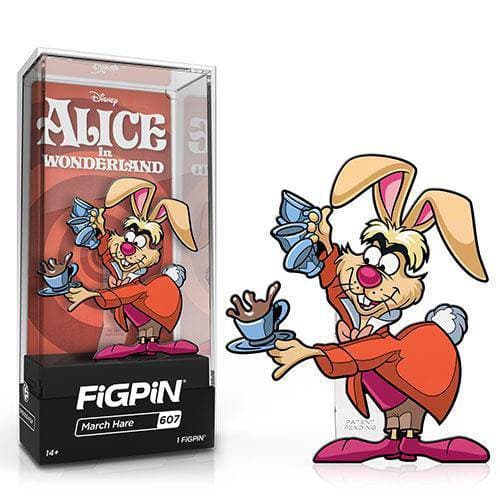 FiGPiN Enamel Pin - Disney Alice in Wonderland - Select Figure(s) #607- March Hare - Limited Edition