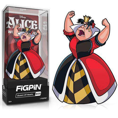 FiGPiN Enamel Pin - Disney Alice in Wonderland - Select Figure(s) #605 - Queen of Hearts