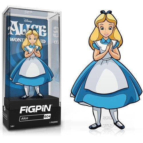 FiGPiN Enamel Pin - Disney Alice in Wonderland - Select Figure(s) #604 - Alice