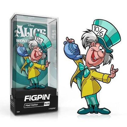 FiGPiN Enamel Pin - Disney Alice in Wonderland - Select Figure(s) #608 - Mad Hatter - Limited Edition