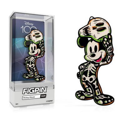 FiGPiN Enamel Pin - Disney D100 Exclusive Edition - Select Figure(s) #1529 - Mickey Mouse