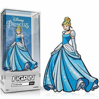 FiGPiN Enamel Pin - Disney Princesses - Select Figure(s) #224 - Cinderella