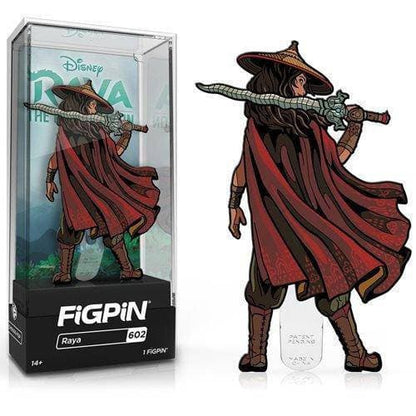 FiGPiN Enamel Pin - Disney Raya and the Last Dragon - Select Figure(s) #602 - Raya Cloaked