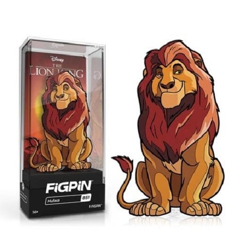 FiGPiN Enamel Pin - Disney The Lion King - Select Figure(s) #851 - Mufasa Main image