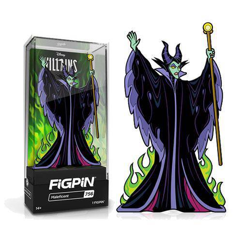 FiGPiN Enamel Pin - Disney Villains - Select Figure(s) #756 - Maleficent