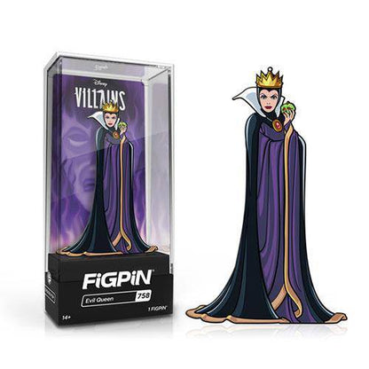 FiGPiN Enamel Pin - Disney Villains - Select Figure(s) #758 - Evil Queen