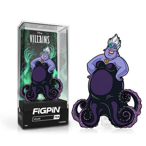 FiGPiN Enamel Pin - Disney Villains - Select Figure(s) #754 - Ursula Main image
