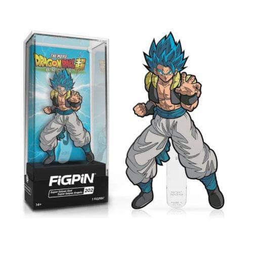 FiGPiN Enamel Pin - Dragon Ball Super - Select Figure(s) #202 - Broly Movie Super Saiyan God Super Saiyan Gogeta