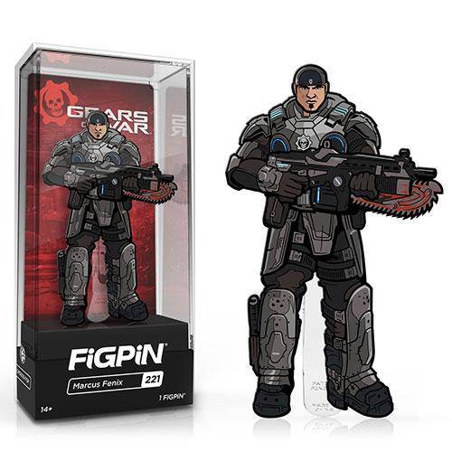 FiGPiN Enamel Pin - Gears of War - Select Figure(s) #221 - Marcus Fenix Main image