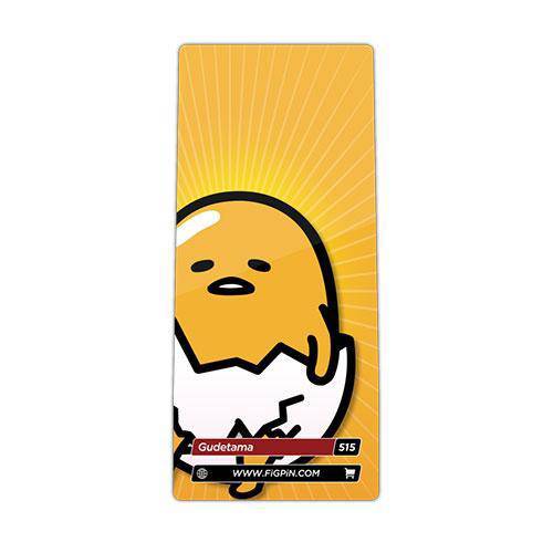 FiGPiN Enamel Pin - Gudetama Limited Edition - Select Figure(s) - Collectors World Toys