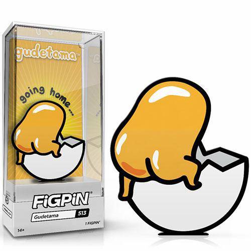 FiGPiN Enamel Pin - Gudetama Limited Edition - Select Figure(s) - Collectors World Toys