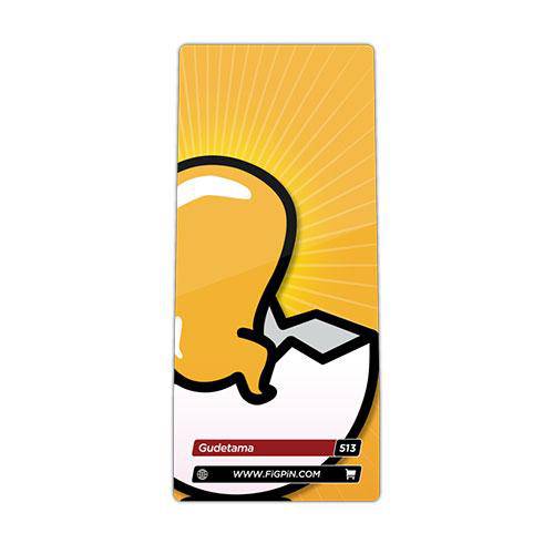 FiGPiN Enamel Pin - Gudetama Limited Edition - Select Figure(s) - Collectors World Toys