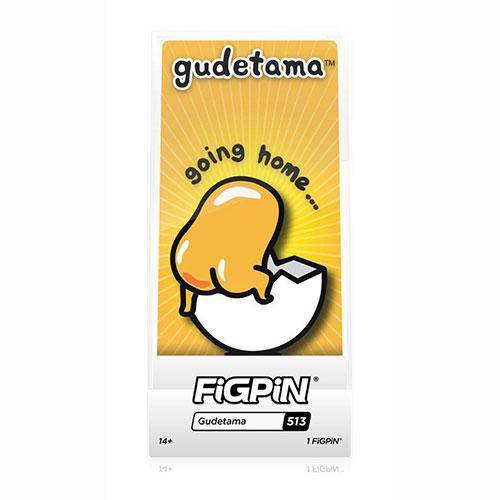 FiGPiN Enamel Pin - Gudetama Limited Edition - Select Figure(s) - Collectors World Toys