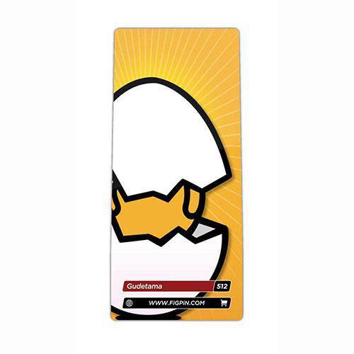 FiGPiN Enamel Pin - Gudetama Limited Edition - Select Figure(s) - Collectors World Toys
