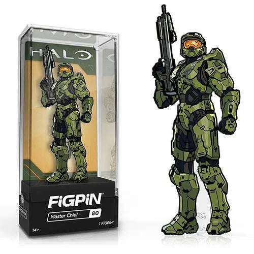 FiGPiN Enamel Pin - Halo - Select Figure(s) #80 - Master Chief - Limited Edition