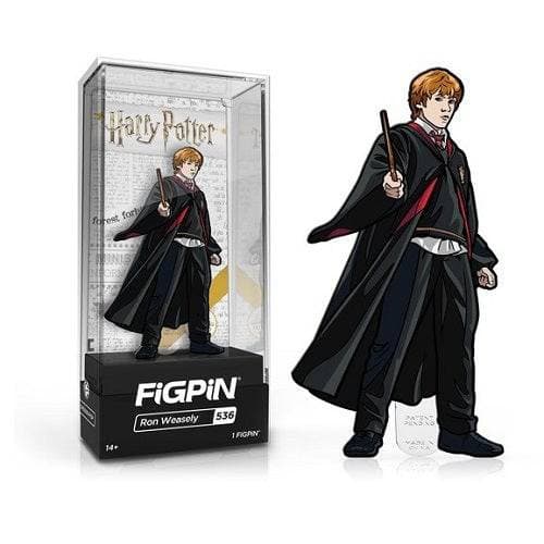 FiGPiN Enamel Pin - Harry Potter - Select Figure(s) #536 - Ron Weasley - Limited Edition