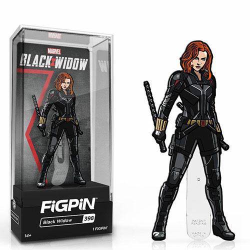 FiGPiN Enamel Pin - Marvel Black Widow - Select Figure(s) #398 - Black Widow
