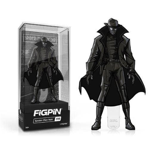 FiGPiN Enamel Pin - Marvel Spider-Man: Into the Spider-Verse - Select Figure(s) #316 - Spider- Man Noir Main image