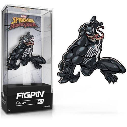 FiGPiN Enamel Pin - Marvel Spider-Man Maximum Venom - Select Figure(s) #628 - Venom Main image