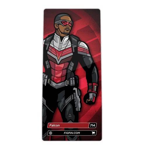 FiGPiN Enamel Pin - Marvel The Falcon And The Winter Soldier - Select Figure(s) - Collectors World Toys