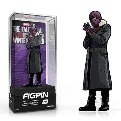 FiGPiN Enamel Pin - Marvel The Falcon And The Winter Soldier - Select Figure(s) - Collectors World Toys