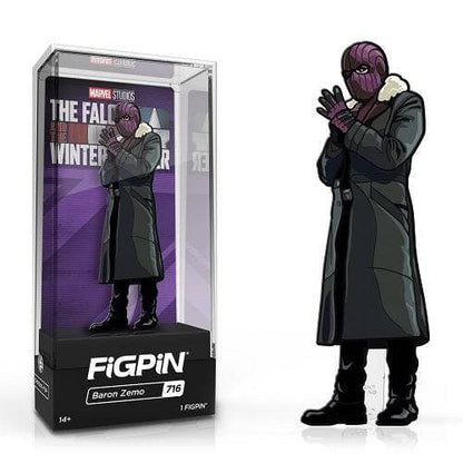 FiGPiN Enamel Pin - Marvel The Falcon And The Winter Soldier - Select Figure(s) Baron Zemo Limited Edition (716)