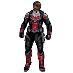FiGPiN Enamel Pin - Marvel The Falcon And The Winter Soldier - Select Figure(s) - Collectors World Toys
