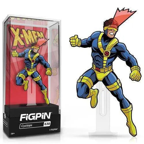 FiGPiN Enamel Pin - Marvel X-Men Animated Series - Select Figure(s) #638 - Cyclops Main image