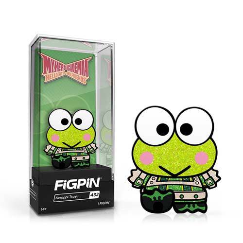 FiGPiN Enamel Pin - My Hero Academia x Sanrio - Select Figure(s) Keroppi Tsuyu - Limited Edition (432)