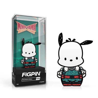 FiGPiN Enamel Pin - My Hero Academia x Sanrio - Select Figure(s) Pochacco Deku Enamel Pin - Limited Edition (430)