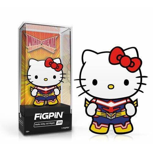 FiGPiN Enamel Pin - My Hero Academia x Sanrio - Select Figure(s) Hello Kitty All Might (391)