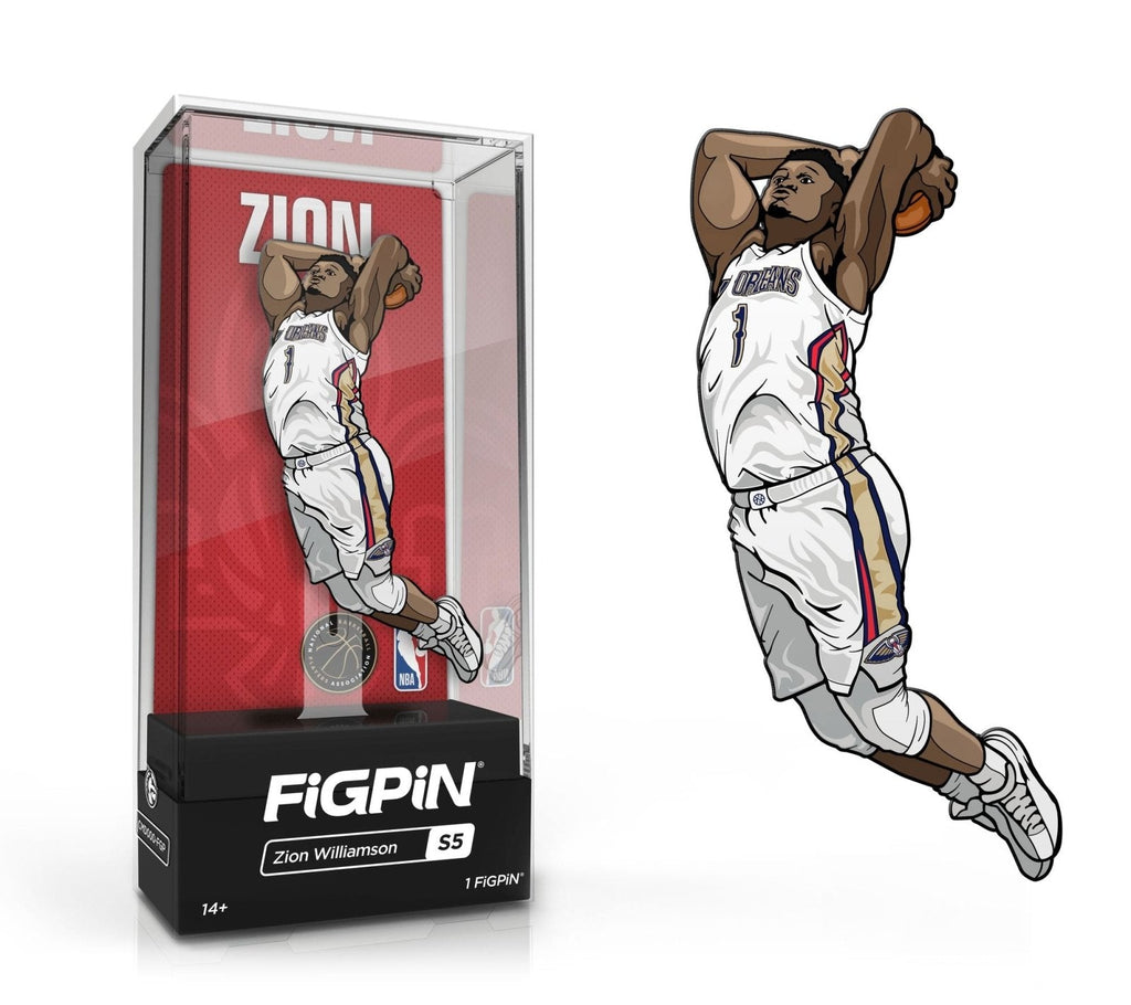FiGPiN Enamel Pin - NBA - Select Figure(s) #S5 - Zion Williamson