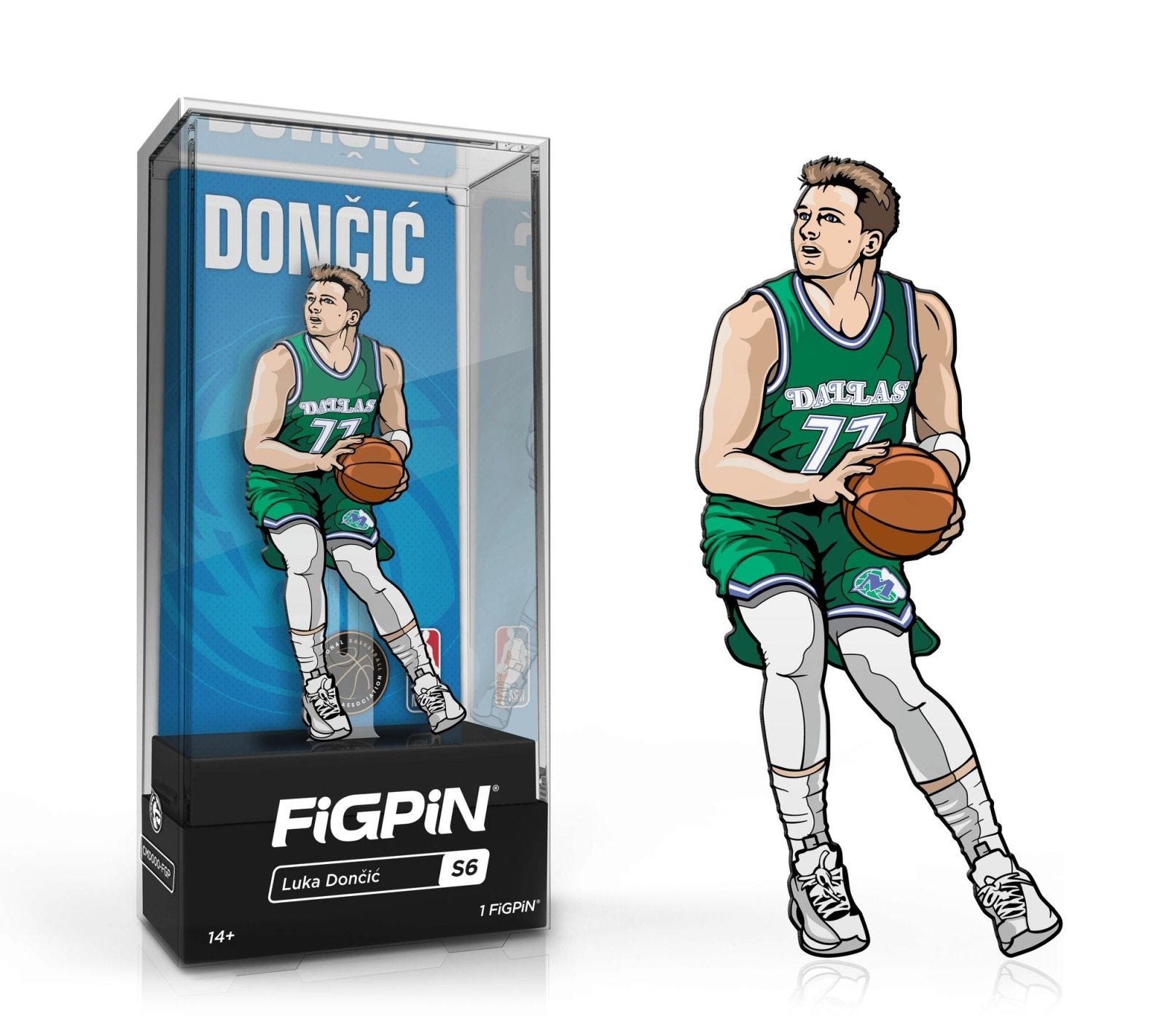 FiGPiN Enamel Pin - NBA - Select Figure(s) - Collectors World Toys