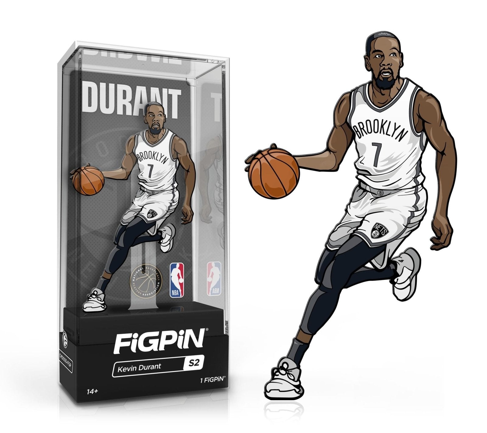 FiGPiN Enamel Pin - NBA - Select Figure(s) #S2 - Kevin Durant