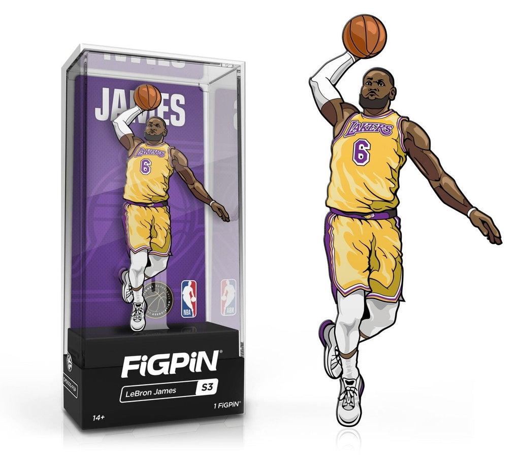 FiGPiN Enamel Pin - NBA - Select Figure(s) #S3 - LeBron James
