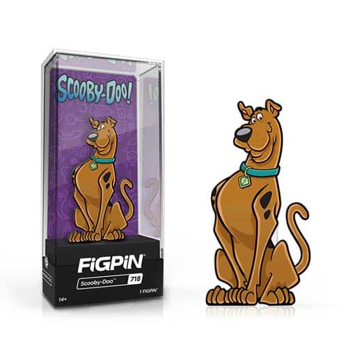 FiGPiN Enamel Pin - Scooby-Doo! - Select Figure(s) #718 - Scooby-Doo Main image