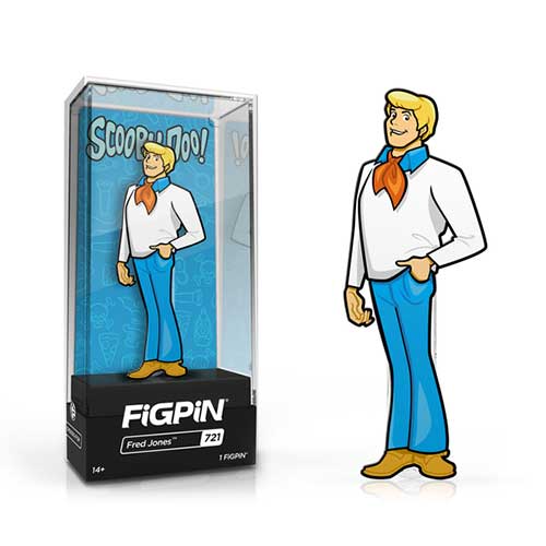 FiGPiN Enamel Pin - Scooby-Doo! - Select Figure(s) #721 - Fred Jones