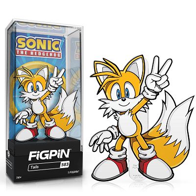 FiGPiN Enamel Pin - Sonic the Hedgehog - Select Figure(s) #583 - Tails
